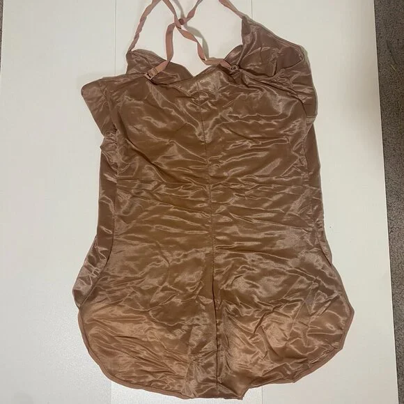SKIMS Shapewear Bodysuit Brief W/ Snaps - Shade Sienna - Picture 5 of 5
